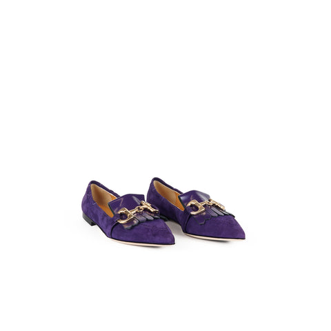 Venus - Mocassino in camoscio Viola