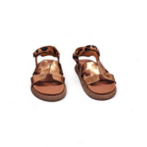 Sole - Sandalo con cinturino cavallino safari - fashion