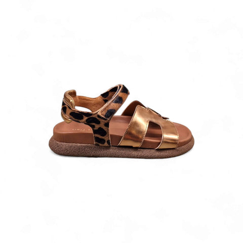Sole - Sandalo con cinturino cavallino safari - fashion