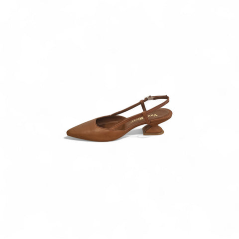 Linda - slingback nappa glove cuoio
