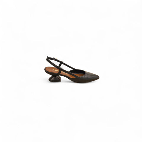 Linda - slingback nappa glove Nero
