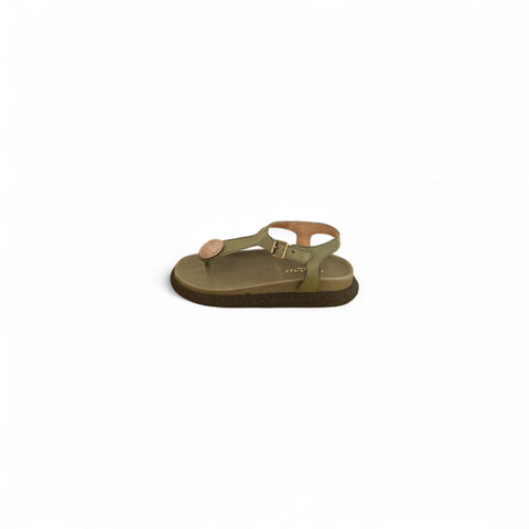 Sole - Infradito nappa muschio rafia - fashion