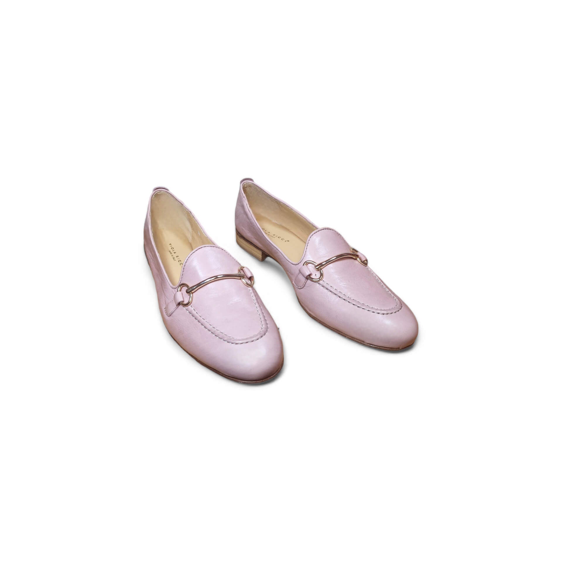 Viola Ricci Zil - Slip on pelle Rosa