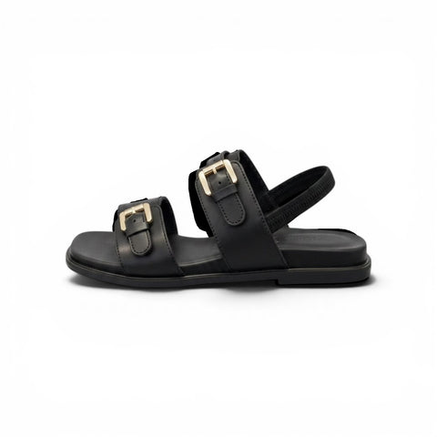 Mara - sandalo in pelle nero