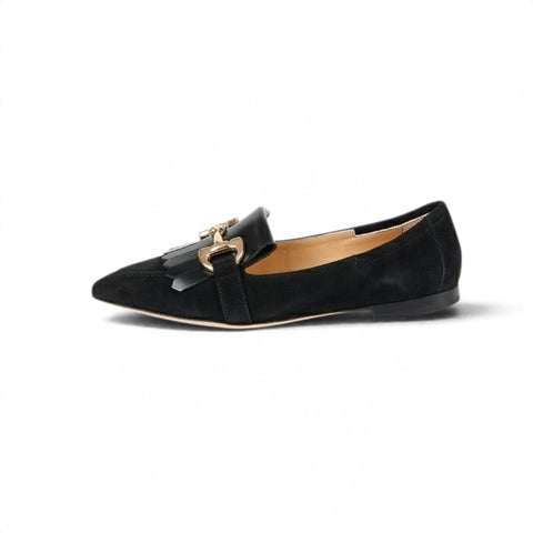 Venus - Mocassino in camoscio Nero