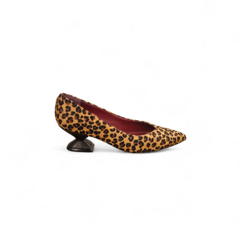 Linda - décolletè cavallino leopardato