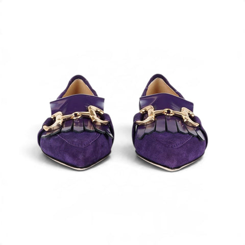Venus - Mocassino in camoscio Viola