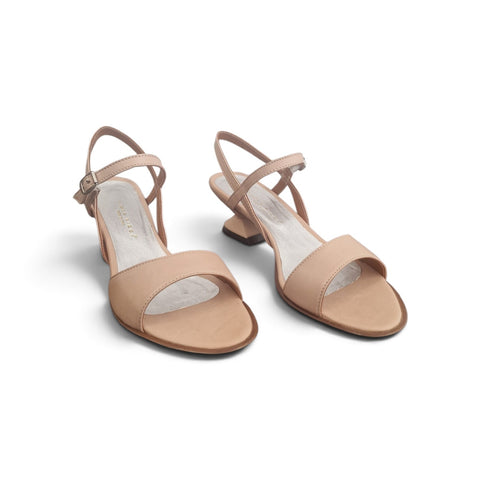 Aurora - Sandalo in pelle beige