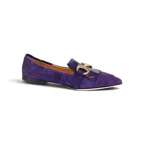 Venus - Mocassino in camoscio Viola