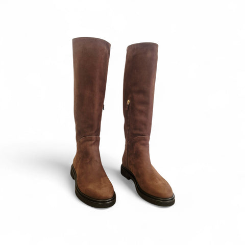 Gio - stivale lux pelle cioccolato