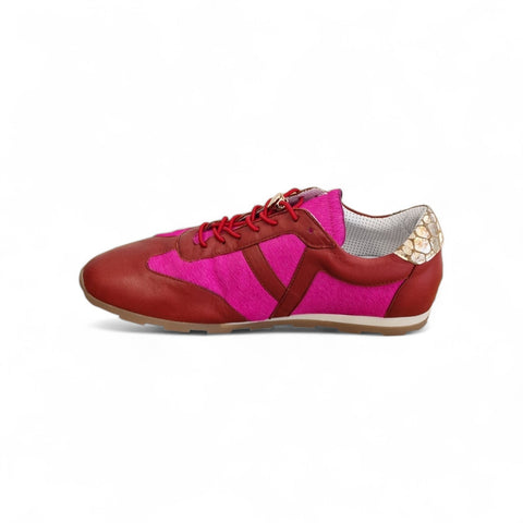 Gioia - pelle rosso - fucsia