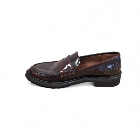 Gaia - Mocassino pelle bordeaux