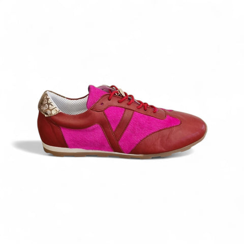 Gioia - pelle rosso - fucsia