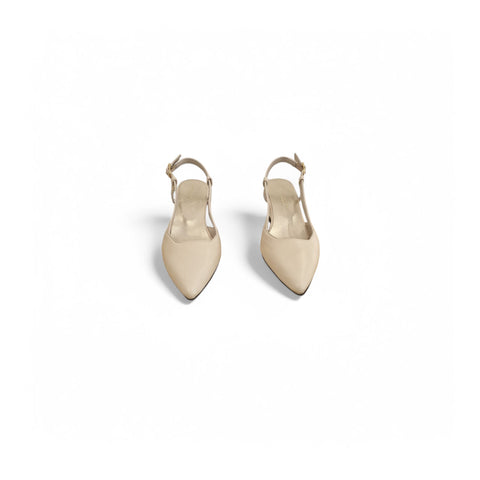 Linda - slingback nappa glove avorio