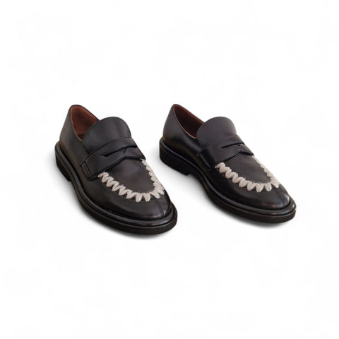 Gio - Mocassino pelle nero lux