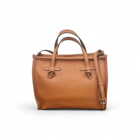 Borsa in pelle ambra-