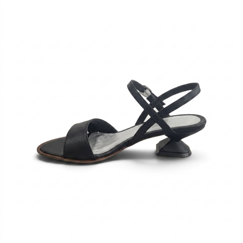 Aurora - Sandalo in pelle nero
