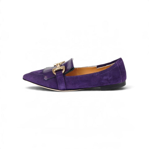 Venus - Mocassino in camoscio Viola