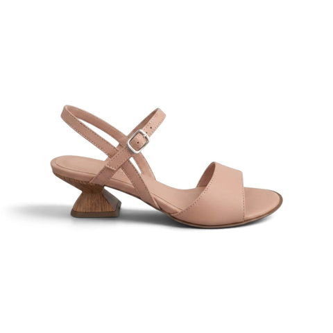 Aurora - Sandalo in pelle rosa nude