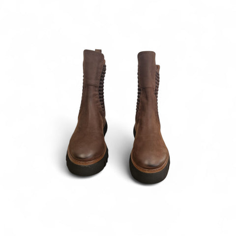 Gio' - Stivaletto beatles cioccolato kombat