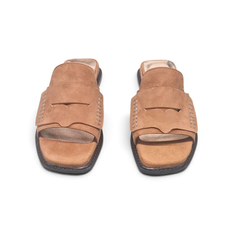 Mara - ciabatta in pelle daino