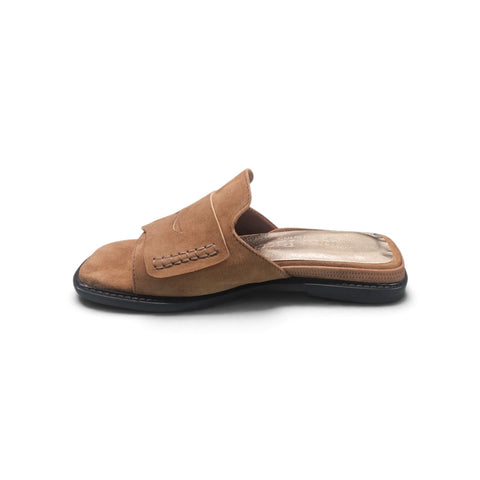 Mara - ciabatta in pelle daino
