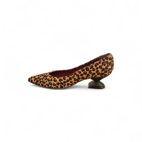 Linda - décolletè cavallino leopardato