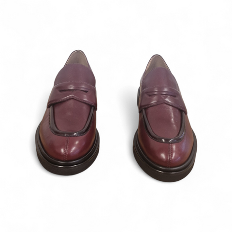 Gio - Mocassino pelle bordeaux