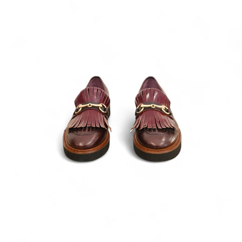 Liz - Mocassino cioccolato - bordeaux