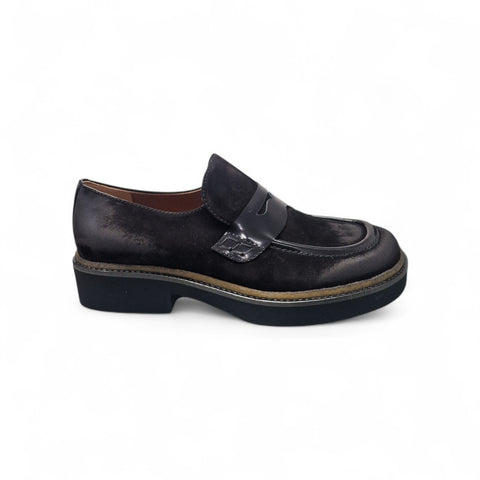 Alice - Mocassino pelle nero