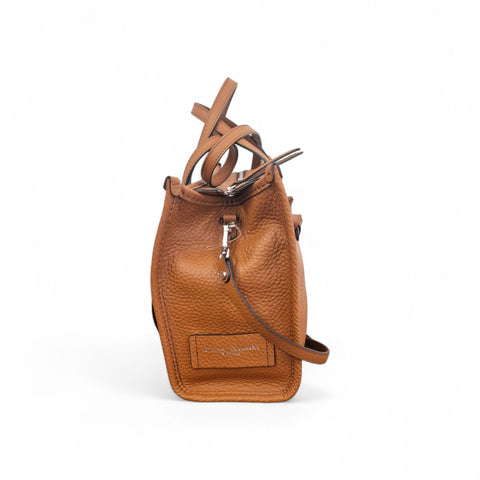 Borsa in pelle ambra-