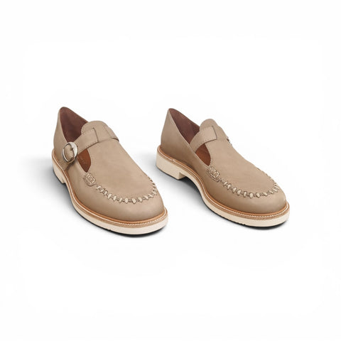Jasmine - mocassino con cinturino pelle corda