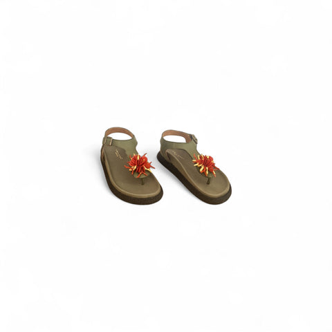 Sole - Infradito nappa muschio corallo - fashion