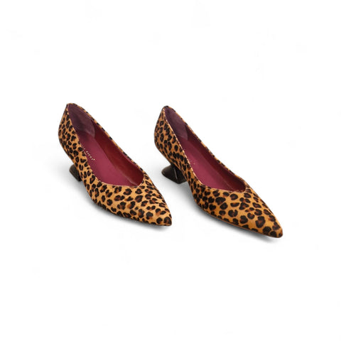 Linda - décolletè cavallino leopardato