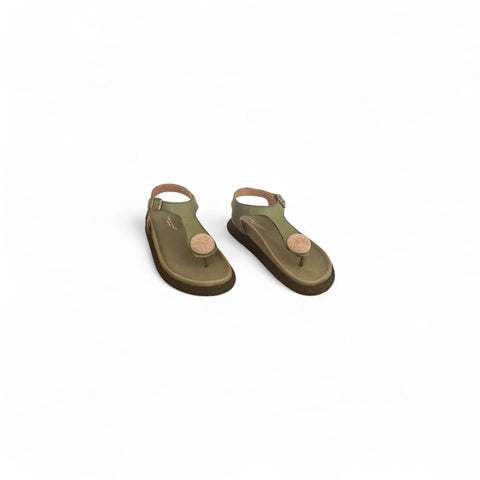 Sole - Infradito nappa muschio rafia - fashion