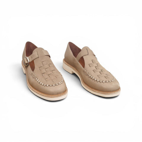 Jasmine - mocassino con cinturino pelle corda