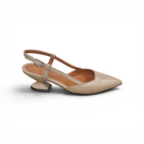 Linda - slingback pelle corda