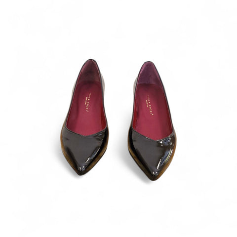 Linda - décolletè vernice naplak nero