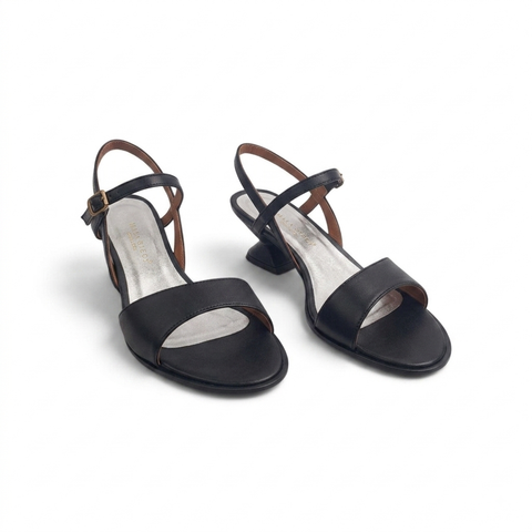 Aurora - Sandalo in pelle nero