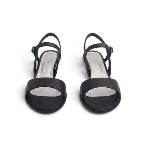 Aurora - Sandalo in pelle nero