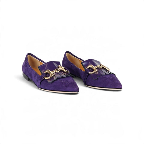 Venus - Mocassino in camoscio Viola