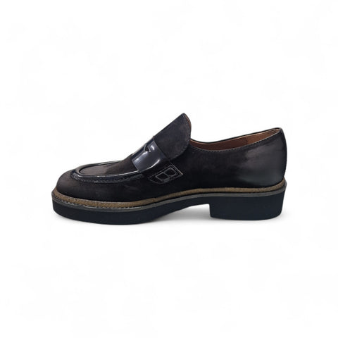 Alice - Mocassino pelle nero