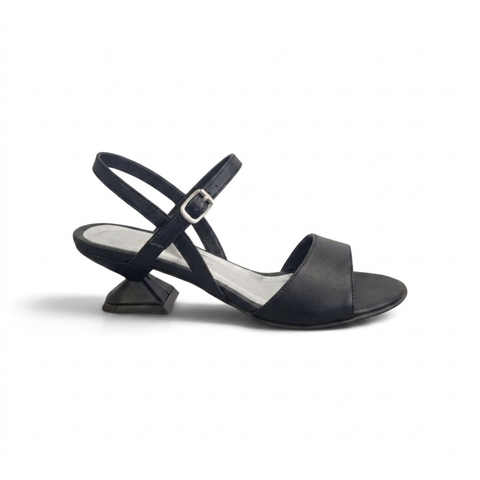 Aurora - Sandalo in pelle nero