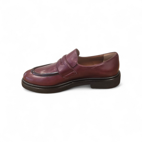Gio - Mocassino pelle bordeaux